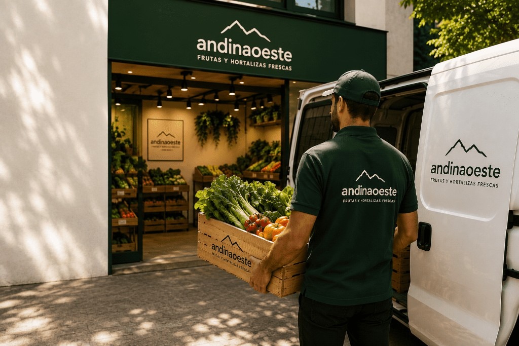 Recibí la entrega de frutas y hortalizas coordinada por andinaoeste
